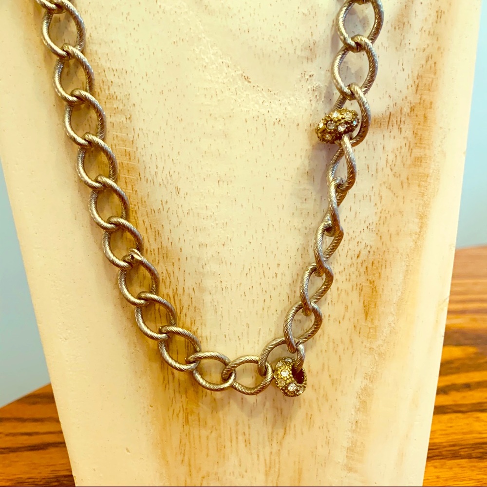 LOFT | Sparkly Chain Link Necklace